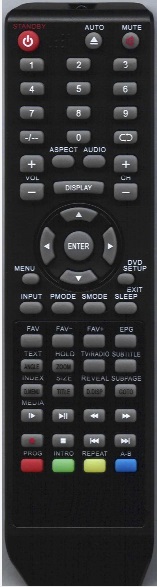 ECG 22LHD63DVB-T originální dálkový ovladač