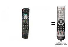 Panasonic N2QAYB000353 náhradní dálkový ovladač jiného vzhledu