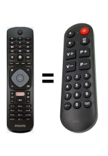 Philips 398GR08BEPHN0025JH , 996598002030 náhradný diaľkový ovládač pre seniorov