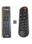MULTIBOX HD DVB S2 náhradní dálkový ovladač pro seniory