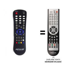 AMIKO SSD550 SSD560 CX RF Replacement Remote Control.