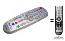 Mascom DVBT MC1400T MC-1400T Replacement Remote Control.