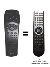 LG 6711R1P019B  replacement remote control BC909P