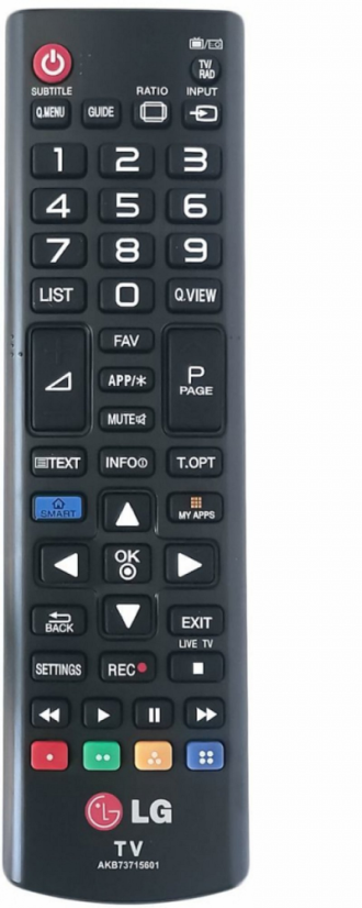 LG AKB73715601  originálny diaľkový ovládač