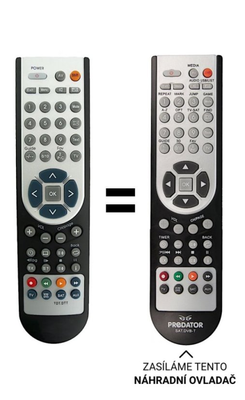 Grundig replacement remote control  TP110C TP715, TP750, TP751, TP800, TP810C, TP850C