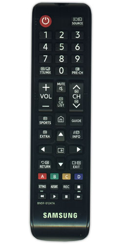 Samsung UE43NU7192, UE40NU7192 Pôvodné diaľkové ovládanie