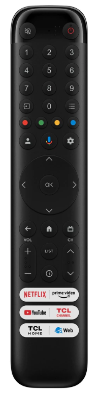 TCL RC833 GUB1 / 21001-000101 originální dálkový ovladač