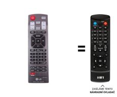 LG AKB73575431 náhradný diaľkový ovládač iného vzhľadu.