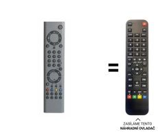 Technika, Vestel Orava RC1546  náhradný diaľkový ovládač iného vzhľadu.