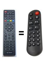 DI-WAY IRD-265, IRD-H265, HD-BOX HS-265 náhradní dálkový ovladač pro seniory
