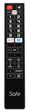 A universal washable remote control that we will program for your device.