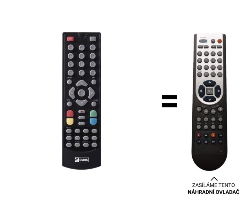 Telesystem Winbox DT2000 Replacement Remote Control