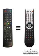 SENCOR SLE3231TCS, SLE 3231TCS Substitute remote control