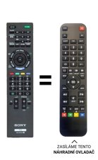Sony KDL-40EX520 náhradný diaľkový ovládač iného vzhľadu