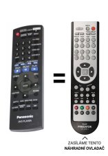 Panasonic EUR7631260R náhradní dálkový ovladač jiného vzhledu