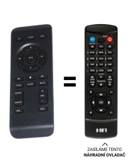 Philips AZ3856, AZ1850/12 náhradní dálkový ovladač jiného vzhledu