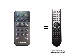 Yamaha NX-N500, ZS389400 náhradní dálkový ovladač jiného vzhledu