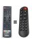 Sencor SLE 65US800TCSB, SLE 55US800TCSB, SLE 50US800TCSB, SLE 43US800TCSB spare remote control for seniors