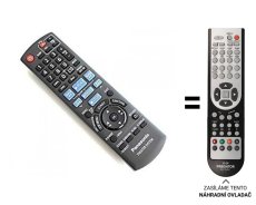 Panasonic N2QAYB000515 náhradní dálkový ovladač jiného vzhledu