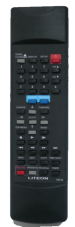 LITEON LVW-5045 RM-56 Ersatzfernbedienung mit identischer Beschriftung