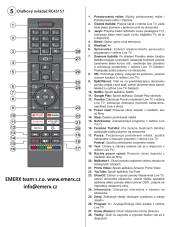 Hyundai HLA 24354 Originálne diaľkové ovládanie