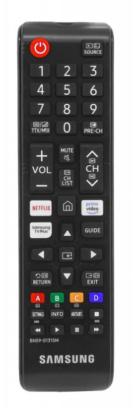 Samsung BN59-01315M náhradní dálkový ovladač pro seniory