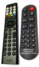 Replacement remote control Hisense ERF2B38H for seniors