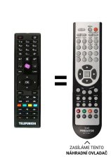 Finlux TV24FLZR274S Náhradné diaľkové ovládanie iného vzhľadu