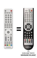 Silný SRT24HZ4003NW náhradné diaľkové ovládanie iného vzhľadu