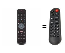 Philips 996596003606 náhradný diaľkový ovládač pre seniorov