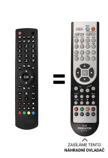 HYUNDAI LLH24924DVDCR Náhradné diaľkové ovládanie iného vzhľadu