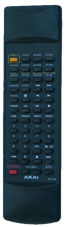 AKAI RC-S49, RC-S59, RC-S69 replacement remote control with identical labeling
