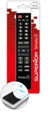 Universal remote control, easy and elegant