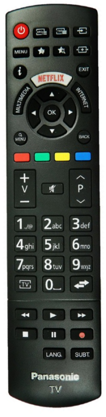Panasonic TX-32GS350E, TX-24FS350E originální dálkový ovladač RCA49128
