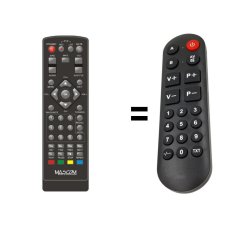 Mascom MC750T2 HD náhradný diaľkový ovládač pre seniorov