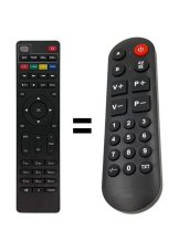 Gosat GS220T2 náhradný diaľkový ovládač pre seniorov
