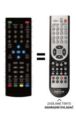 VIVAX DVB-T2 153, DVB-T2 181 Replacement Remote Control