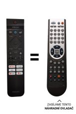 Philips 398GM10BEPHNU000Sy nahradenie diaľkového ovládania iného vzhľadu