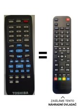 Toshiba  DVD SD190 SD280 SD-185EKE, SD-280E SE-R0301 náhradní dálkový ovladač jiného vzhledu