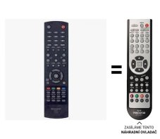 Sharp GJ210, 9JR9800000003 Nahradenie diaľkového ovládania iného vzhľadu