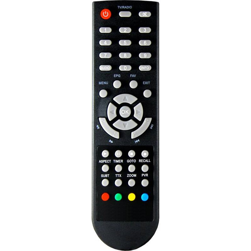 ALMA 2800 SE, DVB-T2 H.265 (HEVC) original remote control