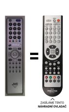 JVC LT-26A61SU náhradní dálkový ovladač jiného vzhledu