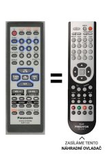 Panasonic 7710020, EUR7710030 Náhradné diaľkové ovládanie iného vzhľadu