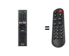Sony Bravia KDL-32WE615 náhradný diaľkový ovládač pre seniorov.