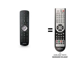Philips YKF347-001, 996590009989 Náhradné diaľkové ovládanie iného vzhľadu