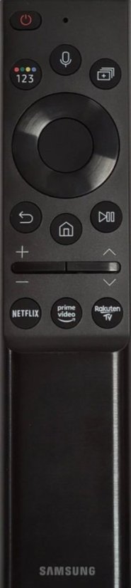 Samsung QE85QN85A náhradní dálkový ovladač pro seniory.