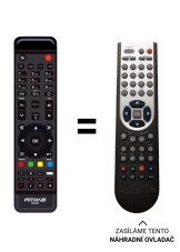 AMiko Mira 2 WiFi, Mini 4K Combo Nahradenie diaľkového ovládania iného vzhľadu