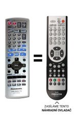 Panasonic EUR7720X30 náhradní dálkový ovladač jiného vzhledu