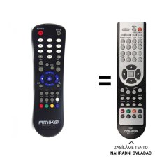 AMIKO SSD550 SSD560 CX RF Replacement Remote Control.