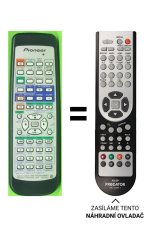 Pioneer AXD7311 Náhradné diaľkové ovládanie iného vzhľadu